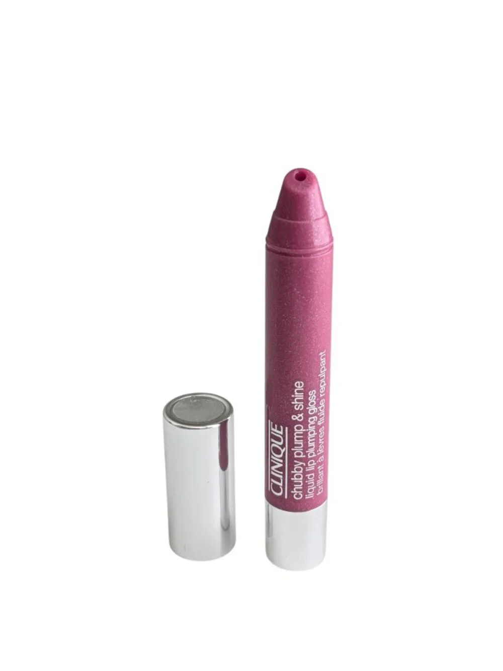 Clinique CHUBBY PLUMP & SHINE Lip Gloss 07 GOLIATH GRAPE Full Size Discontinued